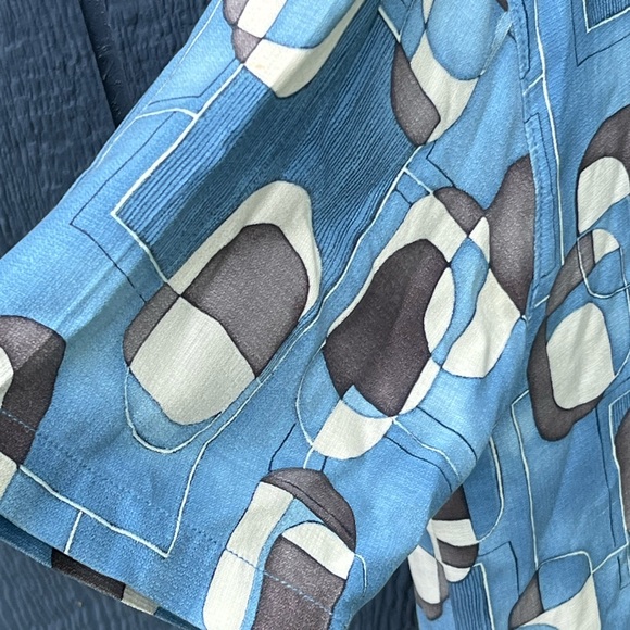 Tommy Bahama Mens Button Up Silk Short Sleeve Shirt - Picture 3 of 9